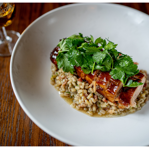 Pork Belly cooked Char Siu Style