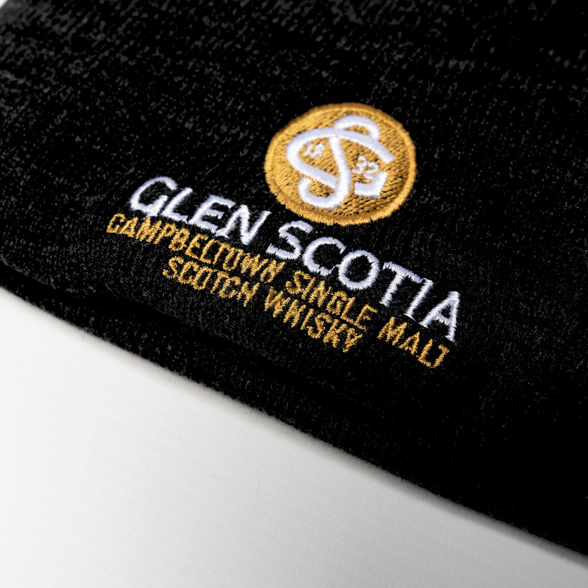 Glen Scotia Black Beanie Hat