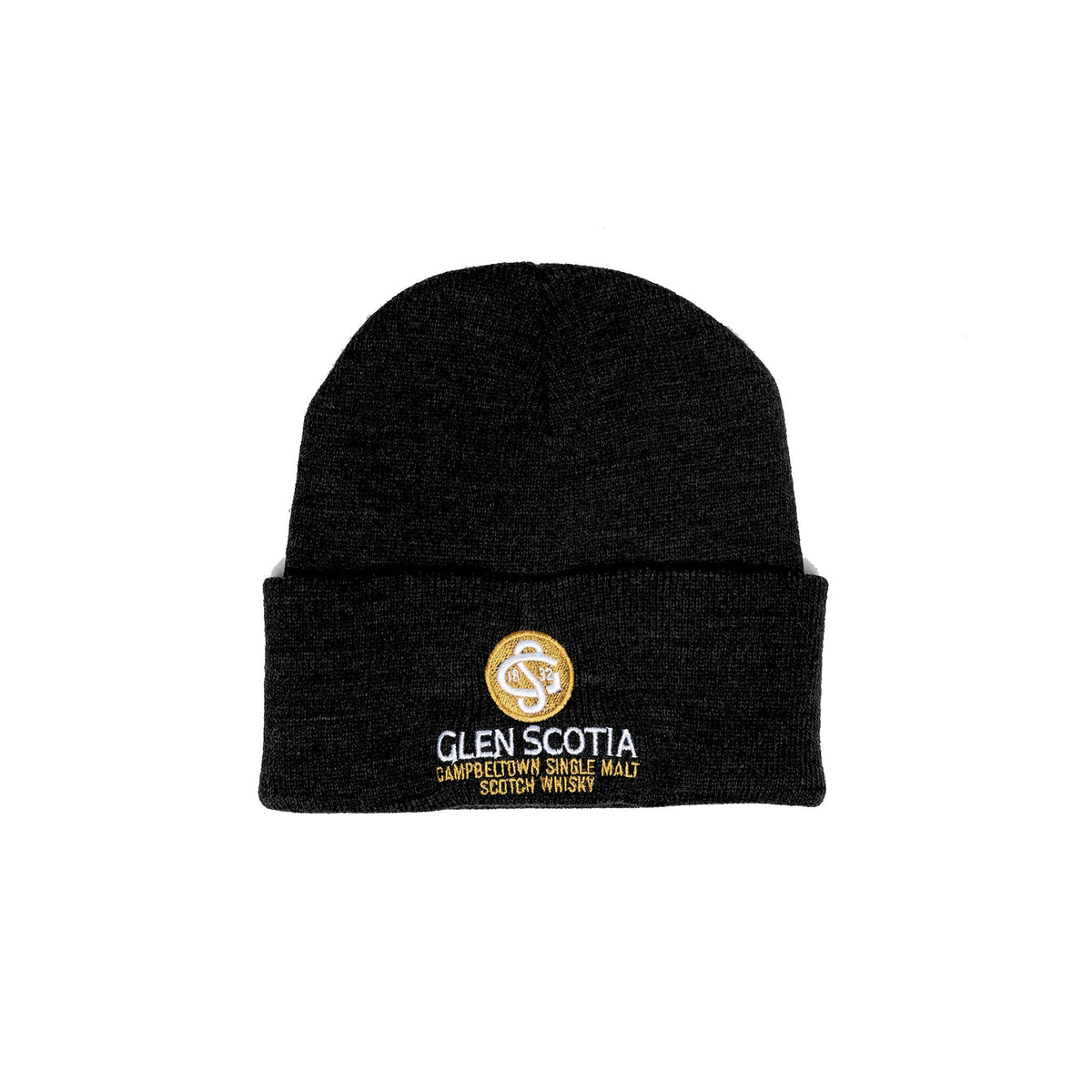 Glen Scotia Black Beanie Hat