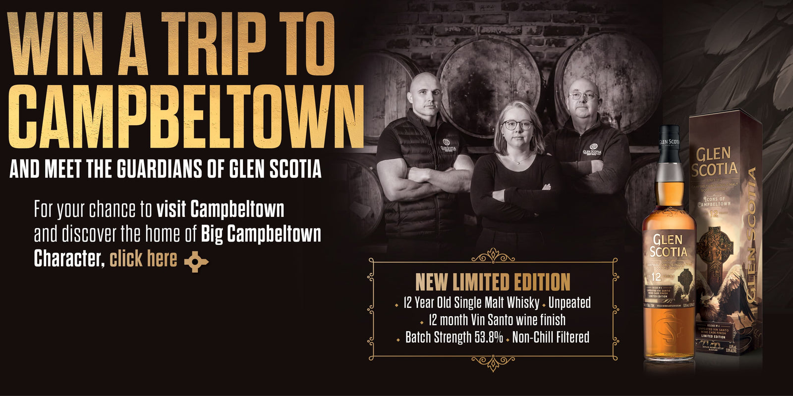 Win a Trip to Campbeltown and meet the Guardians of Glen Scotia