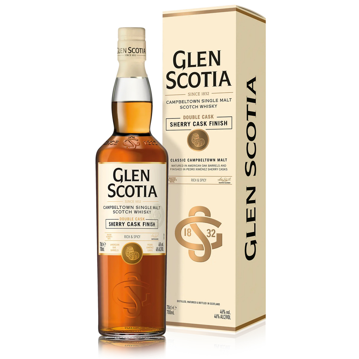 Glen Scotia Double Cask Single Malt Scotch Whisky - Sherry Cask Finish