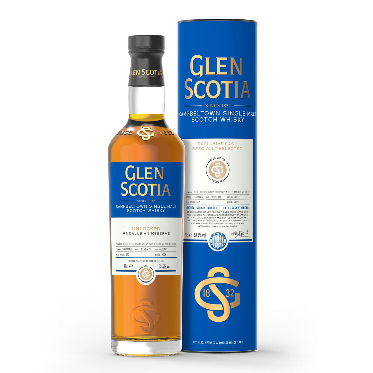 Unlocked Andalusian Reserve 15 Year Old First Fill Single Malt