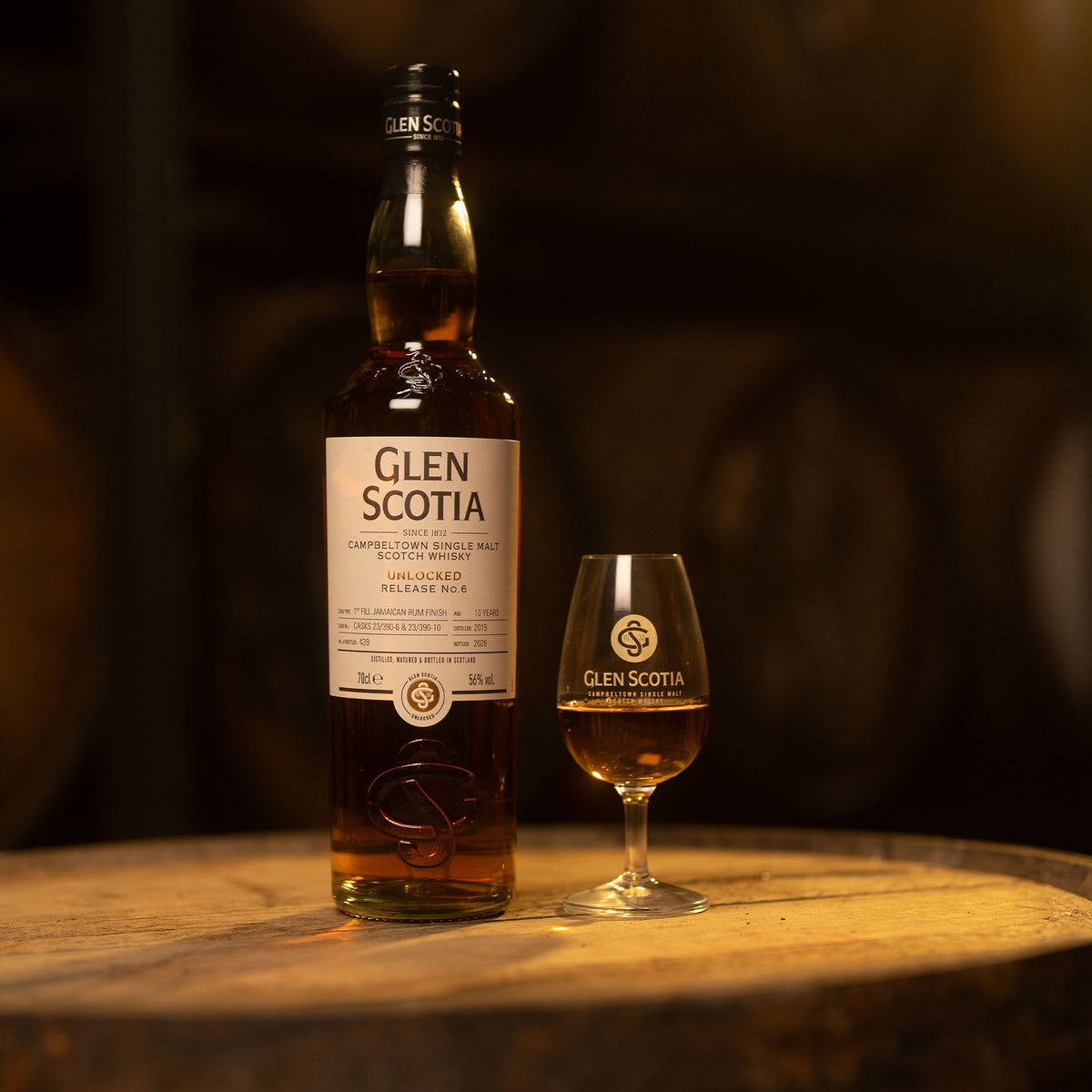 Unlocked No.6 <br>10 Year Old First Fill Jamaican Rum Finish Single Malt