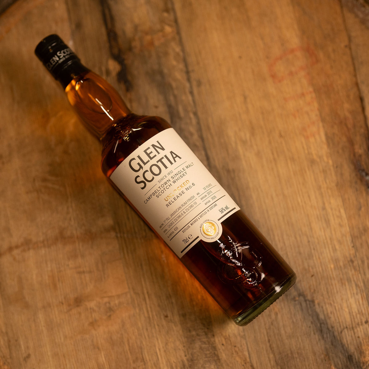 Unlocked No.6 <br>10 Year Old First Fill Jamaican Rum Finish Single Malt
