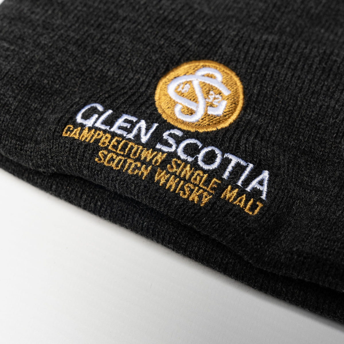 Glen Scotia Grey Beanie Hat
