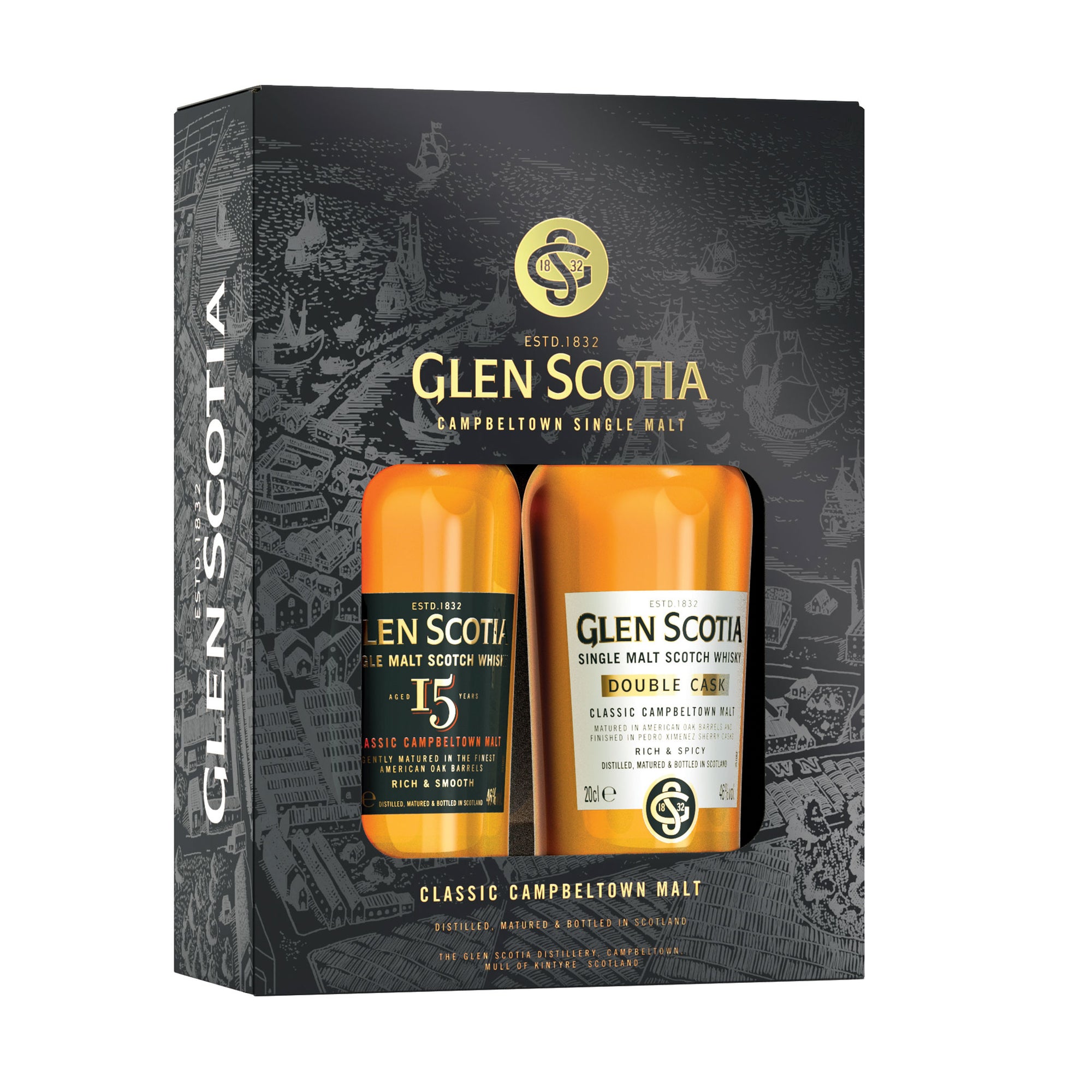 Double Cask & 15 Year Old Whisky Gift Set
